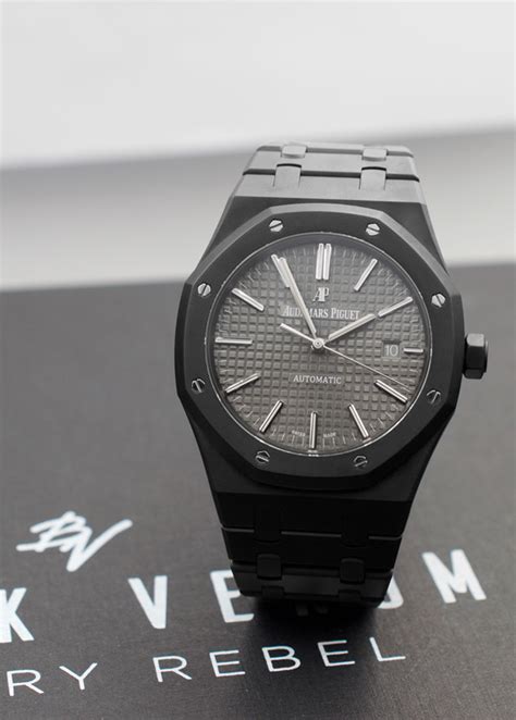 audemars piguet royal oak 15400 black venom limited edition|audemars piguet royal oak.